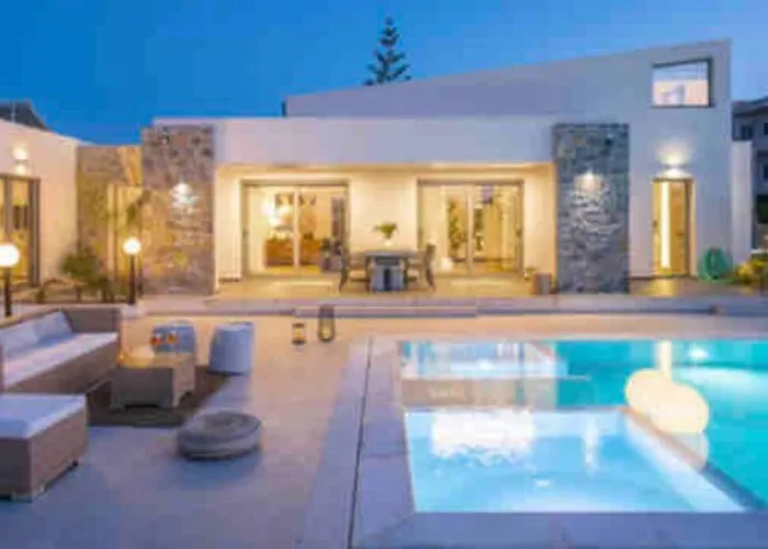 Opsis Luxury With Swimming Pool ヴィラ ヘルソニソス